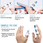 FOLD OVER FINGER SPLINT w VELCRO JOHN’S®