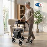 ROLLATOR AL. w 4 WHEELS