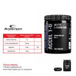 ACCEL 1-G 100 CPR  (ACETYL CARNITINE) 125gr ANDERSON